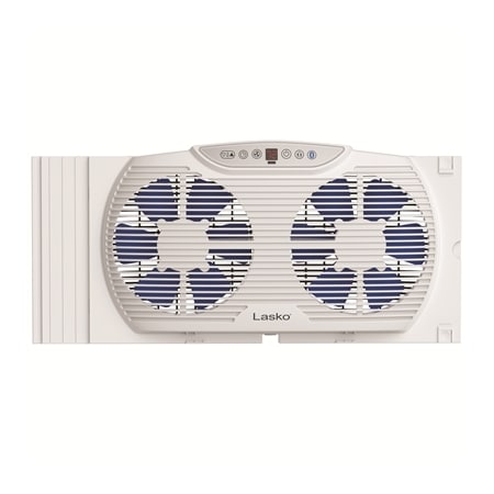Lasko Twin Window Fan with Bluetooth, W09560 W09560